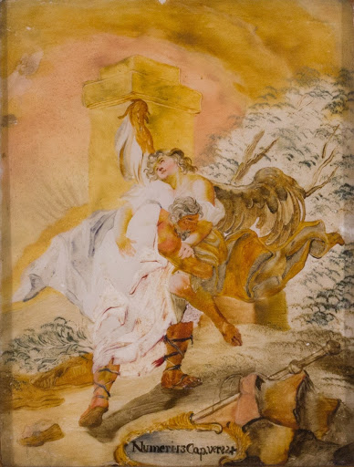 Lucha de Jacob con el ángel