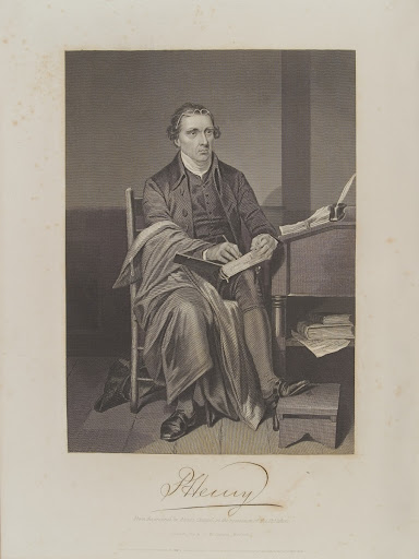 Patrick Henry portrait print