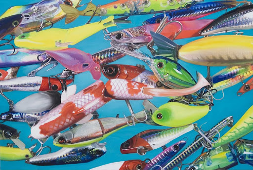 Plastic Fish - Blue 02