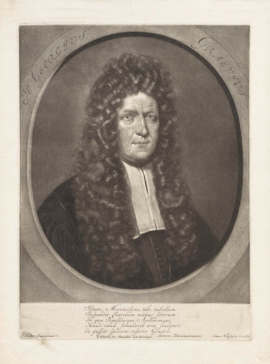 Portret van de filoloog Johann Georg Graevius