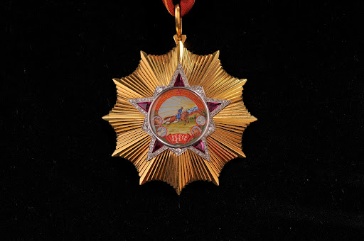 Kh.Choibalsan’s Commemorative Marshal Star Badge