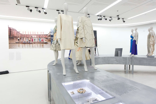 Installation view, Dresses, ARTY section