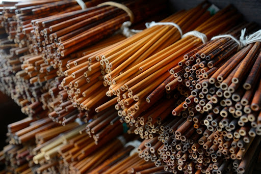 きせる《羅宇竹》協力：谷川清次郎商店