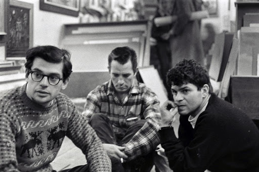 Allen Ginsberg, Jack Kerouac and Gregory Corso