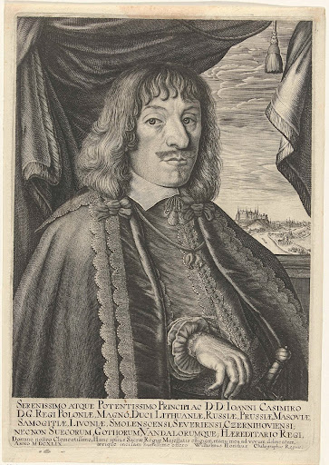 Portret van Jan II Kazimierz, koning van Polen