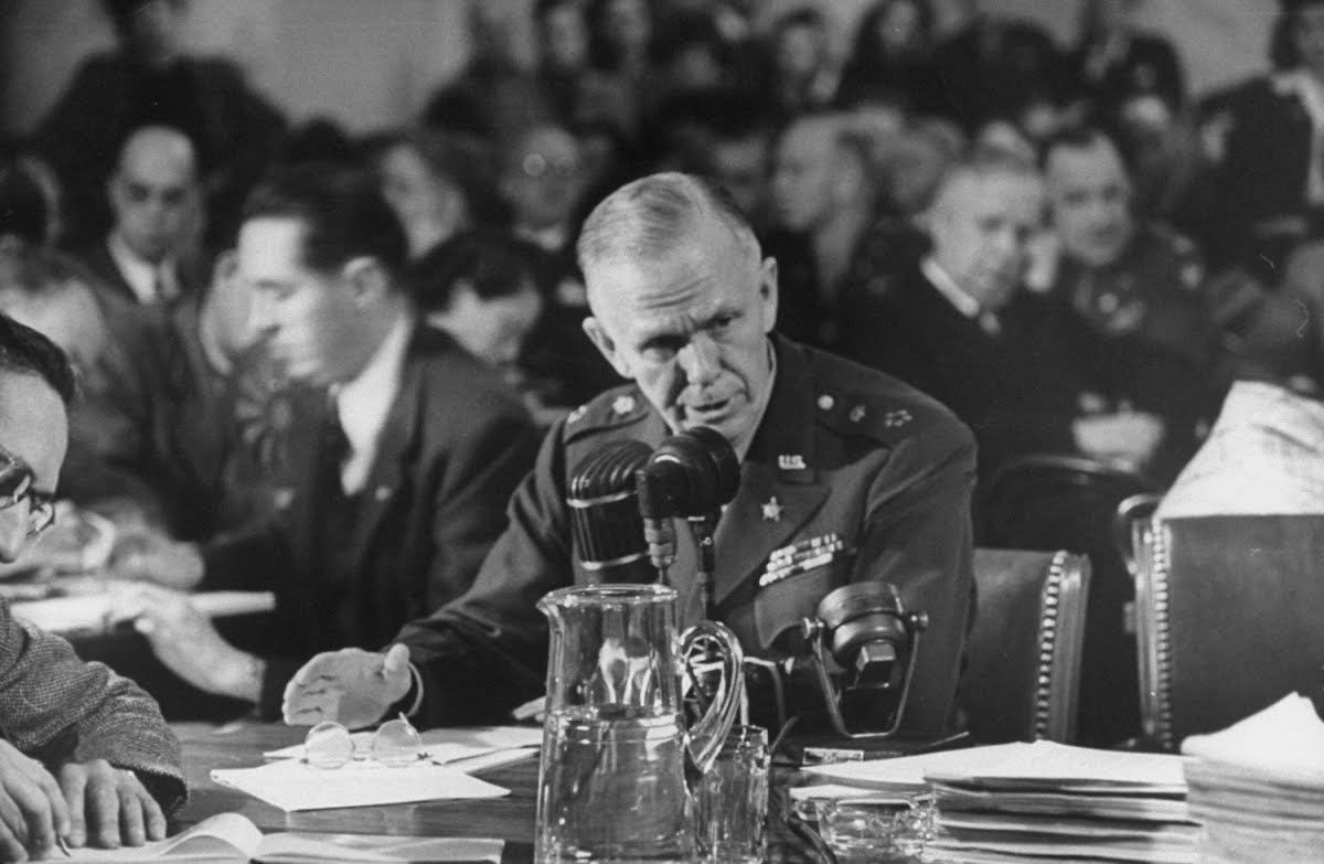 Gen. Marshall On Pearl Harbour Hearing