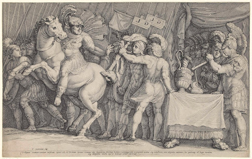 Marcus Furius Camillus arriveert in Rome