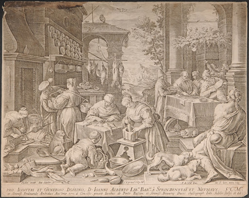 The banquet of the rich epulone