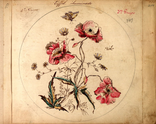 Dibujo de vajilla. Modelo: “Eiffel iluminado”