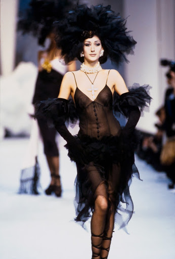 Model on the Chanel Runway, Vogue