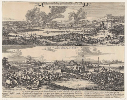 Tocht naar Chatham en de verovering van het eiland Sheppey, 1667