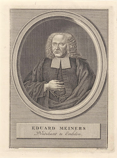 Portret van Eduard Meiners