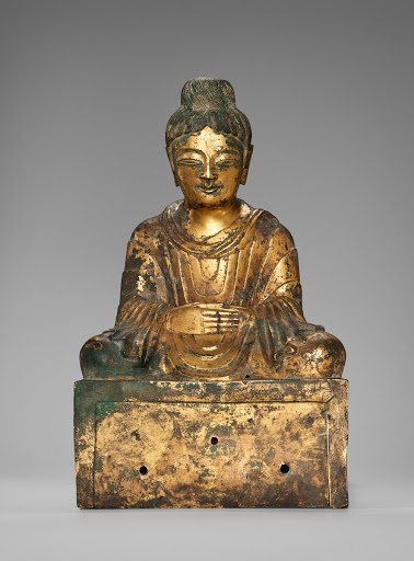 Buddha dated 338 x-ray