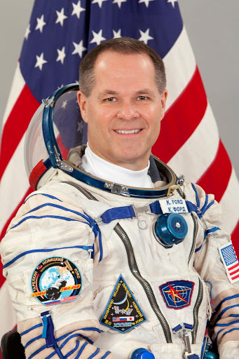 NASA astronaut Kevin Ford Expedition takes a break from training in Star City Russia to pose for a portrait.