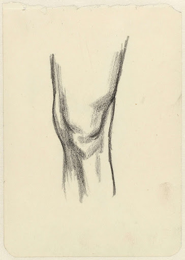 Studie van een knie