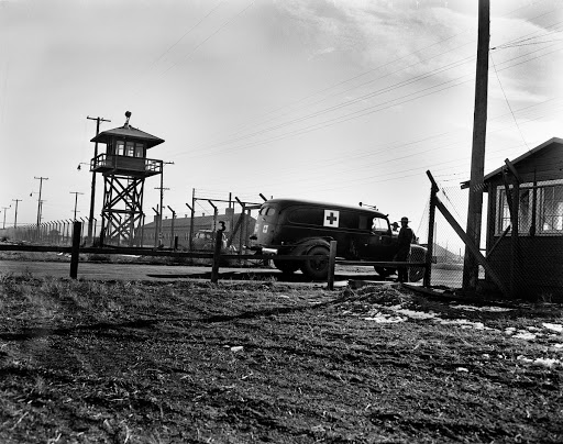 The Tule Lake camp, a high-security “segregation center.”