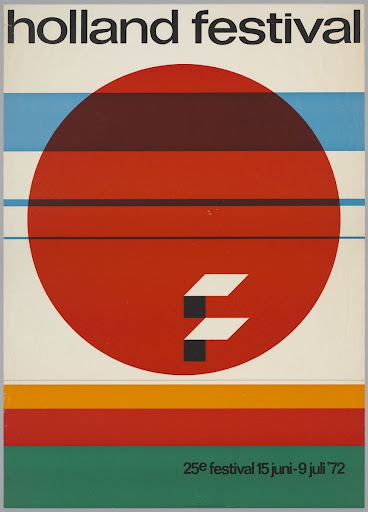 Poster Holland Festival 1972
