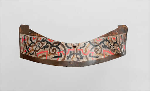 Crinet Plate Belonging to an Armor for Field and Tournament Made for Duke Nikolaus "The Black" Radziwill (1515–1565), Duke of Nesvizh and Olyka, Prince of the Empire, Grand Chancellor and Marshal of Lithuania