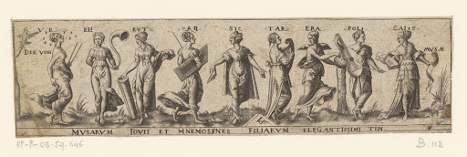 Fries met negen muzen