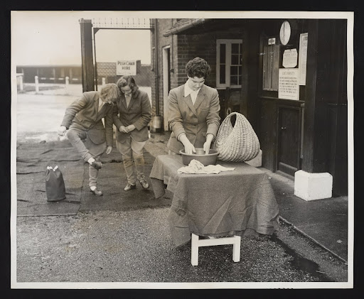 A photographic print of Industry, Agriculture, Foot & Mouth Disease