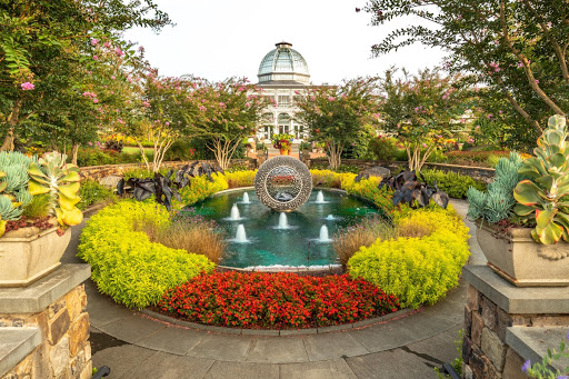 The Conservatory and Sunken Garden
