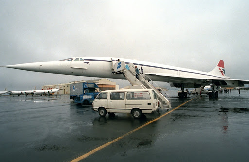 Overall Port of Concorde at Naval Air Station Keflavik