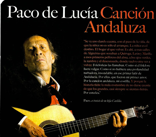 "Canción Andaluza" cover disc