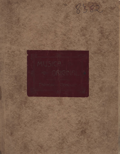 Cover from the musical score of 'Forrobodó'