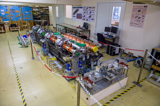 CLIC accelerator modules under construction at CERN