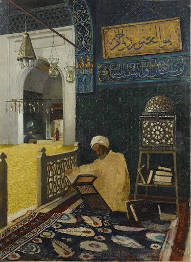 Hodja Reading The Koran
