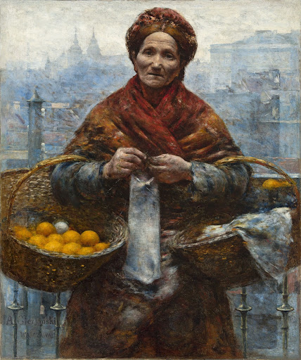 Jewish Woman with Oranges