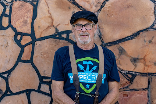 HOPE Crew at the Threatt Filling Station: David Gibney