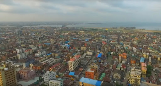 Lagos from above