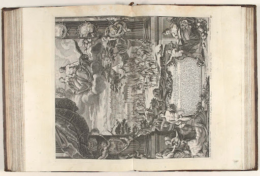 Ontvangst van de gemalin van Karel III in Barcelona, 1708