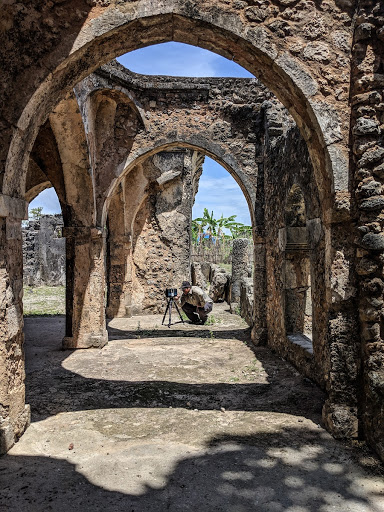 Laser Scan of the Arches in Kilwa Kisiwani's Great Mosque