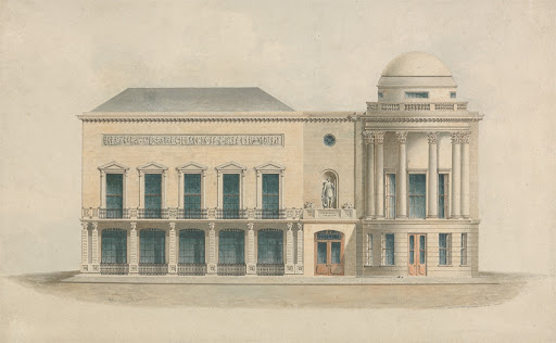 Argyll Concert Rooms, Regent Street, London: Elevation
