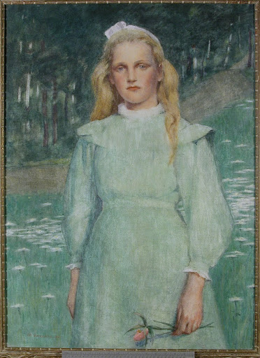 Posthumous Portrait of Sarah Diana de Tessier Percy Porteous (1889-1900)