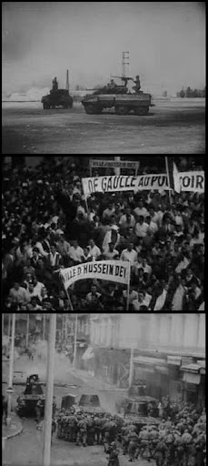 French President Charles De Gaulle and the Algerian War.