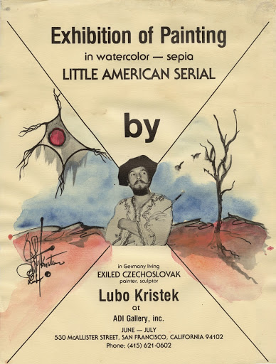 Lubo Kristek in Adi Gallery San Francisco