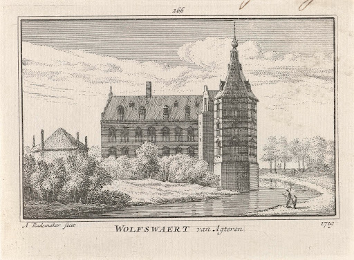 Gezicht op Huis Wolfswaard