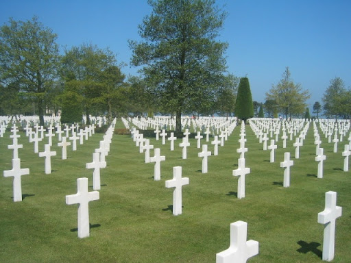 Normandy-American Cemetery, Colleville sur Mer, France