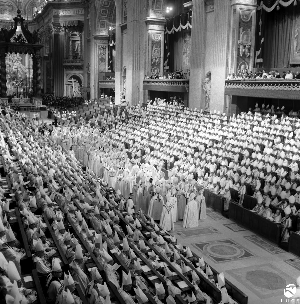 San Pietro in occasione del Concilio Vaticano II - 16.10.1962