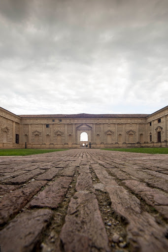 Perspective of the east faced reflected in the Fisheries