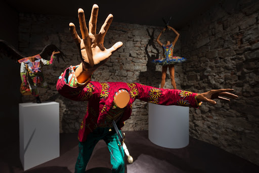 Installation view, "Across Art and Fashion"