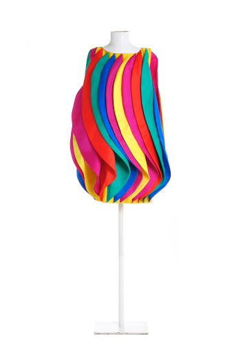 Multi-color Wedge Dress