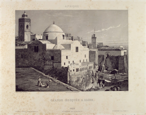 Les Excursions daguerriennes AFRIQUE / GRANDE MOSQUEE A ALGER.