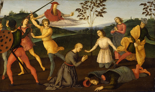 St. Jerome Saving Sylvanus and Punishing the Heretic Sabinianus