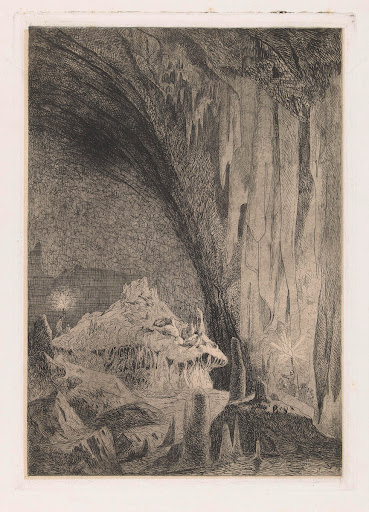 Zaal in de grotten van Han