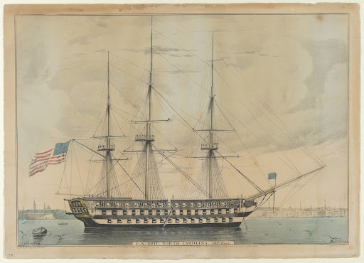 U. S. Ship North Carolina, 102 Guns