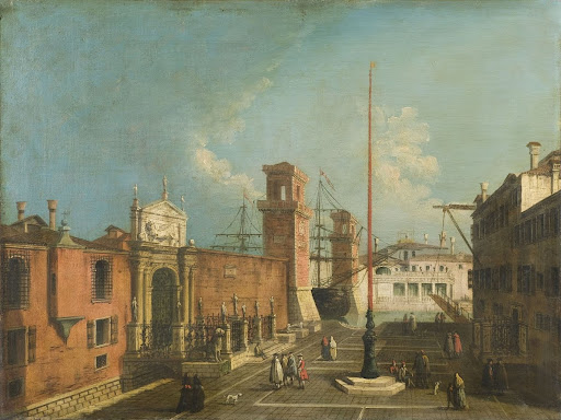 View of the Porta and Campo dell’Arsenale